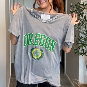 NEW Gameday Couture Oregon Ducks Shirt